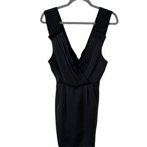 BCBGeneration Pleated Surplus Mini Dress Black 2